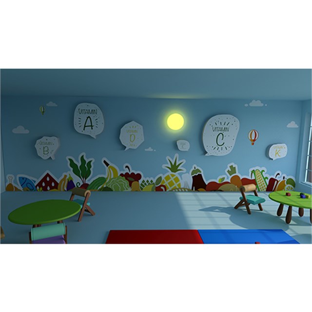 Vitaminler Temalı Anasınıfı Tasarımı