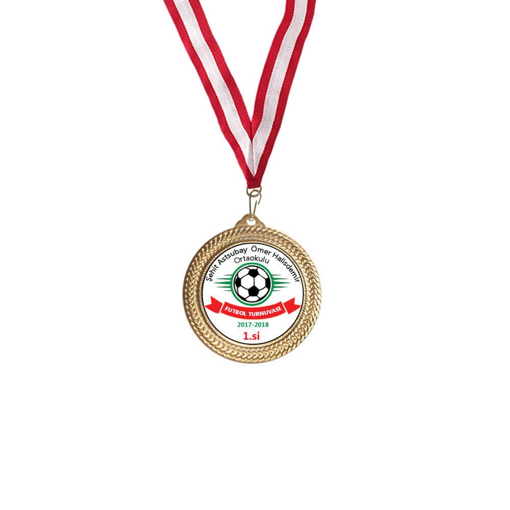 Futbol madalyası 1 (Altın) | Okularenkkat.com