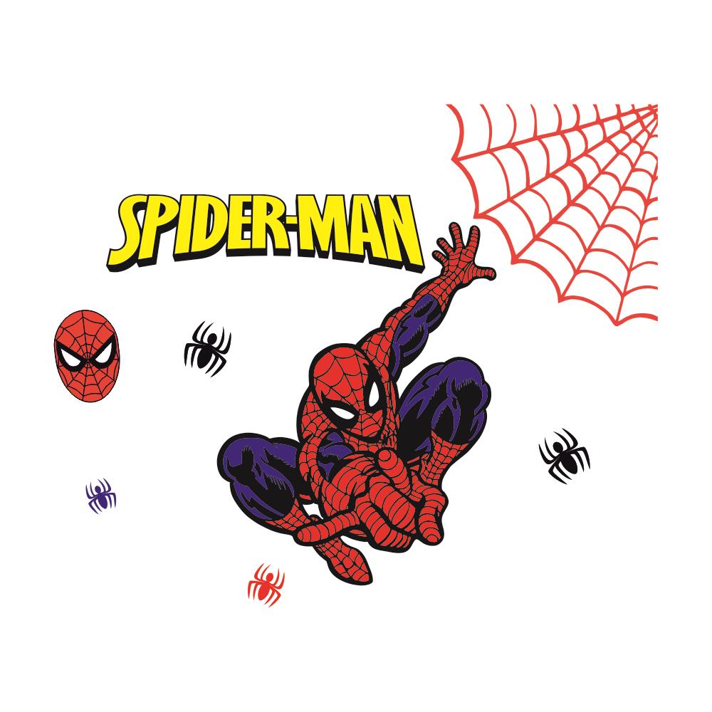 Spiderman Sticker Duvar Yapıştırma