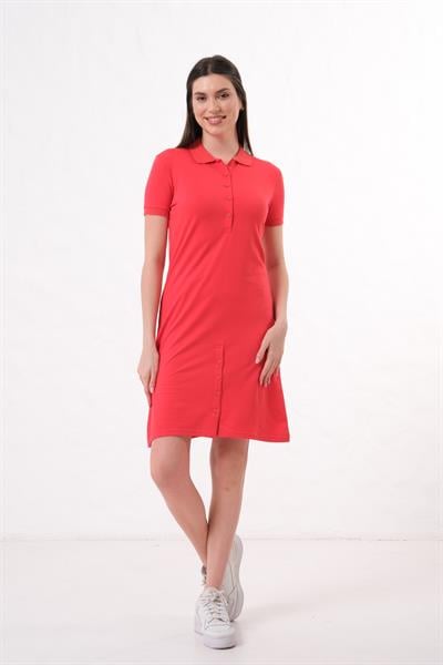 Kadın Lakos Polo Yaka Tunik