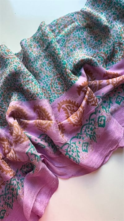 Lavanta Kelagayi Şal 190x90