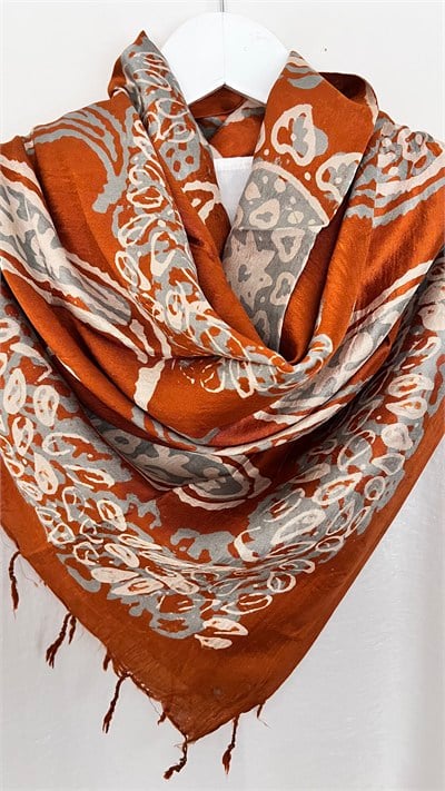 Taba Kelagayi İpek Eşarp 170x170