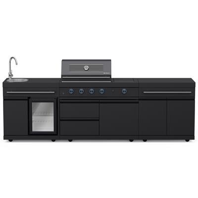 Berfmann 4+1 Barbekü ve Buzdolaplı Outdoor Mutfak