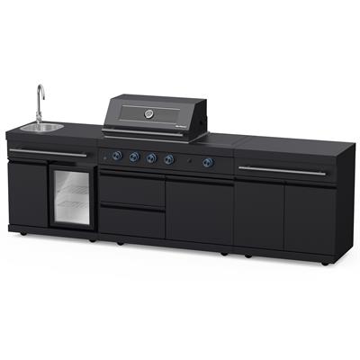 Berfmann 4+1 Barbekü ve Buzdolaplı Outdoor Mutfak