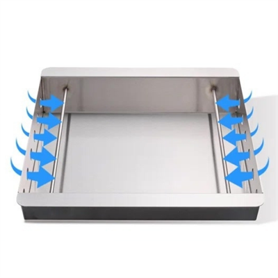 Berfmann 6+2 Barbekü Kömür Haznesi