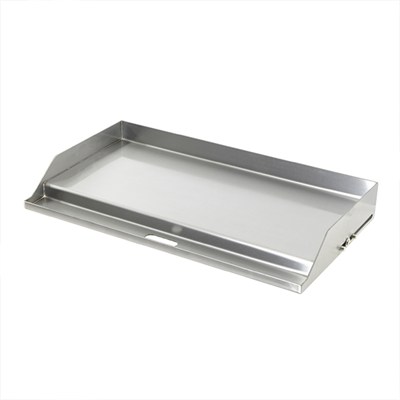 Berfmann Barbekü Paslanmaz Çelik Plancha Izgara 58*40-49cm (M)