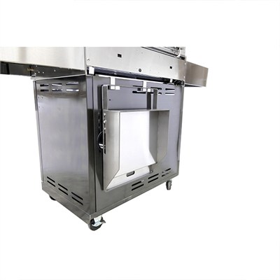 Berfmann Barbekü Paslanmaz Çelik Plancha Izgara 35*40-49cm (S)