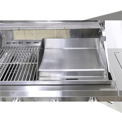 Berfmann Barbekü Paslanmaz Çelik Plancha Izgara 35*40-49cm (S)