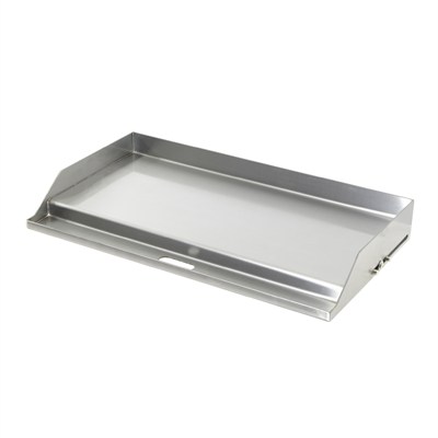 Berfmann Barbekü Paslanmaz Çelik Plancha Izgara 91*40-49cm (XL)