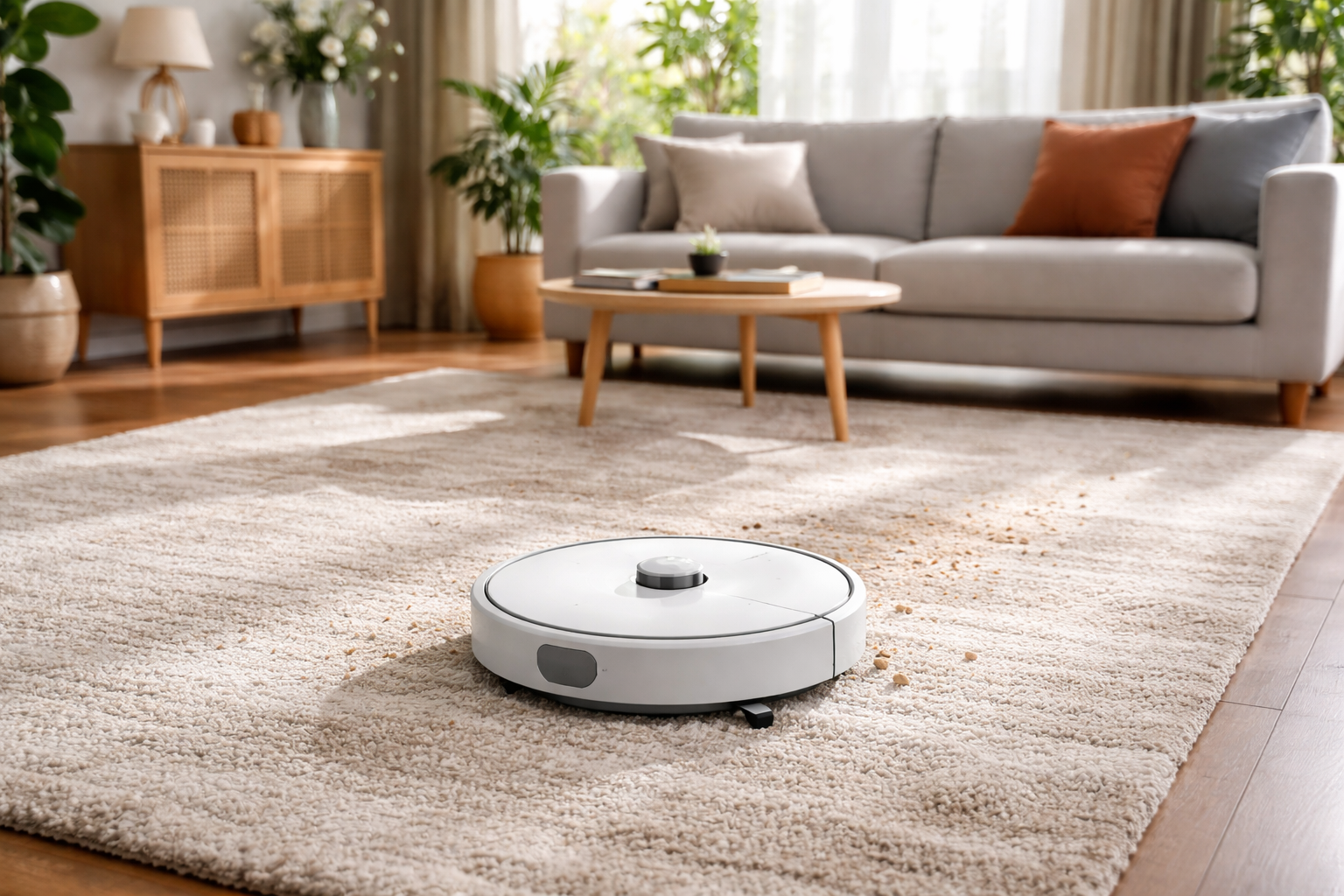 Robot Süpürge ile Halı Temizliği