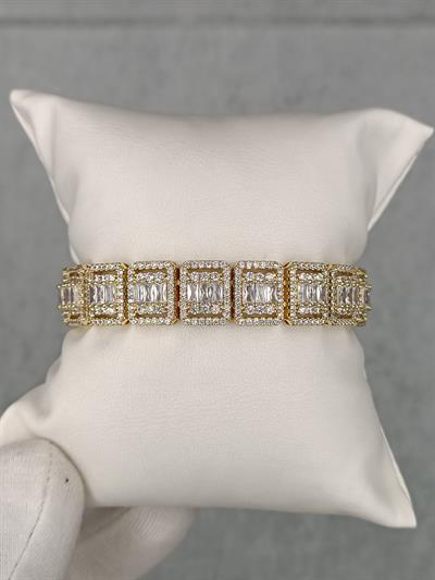 Kolyeli Lüx Imperial bileklik (17+2cm)
