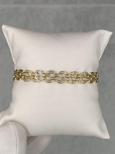 Kolyeli mireya bileklik (17+2cm)