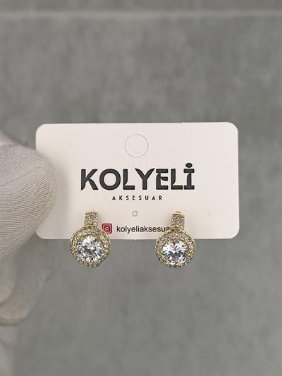 Kolyeli radiance küpe