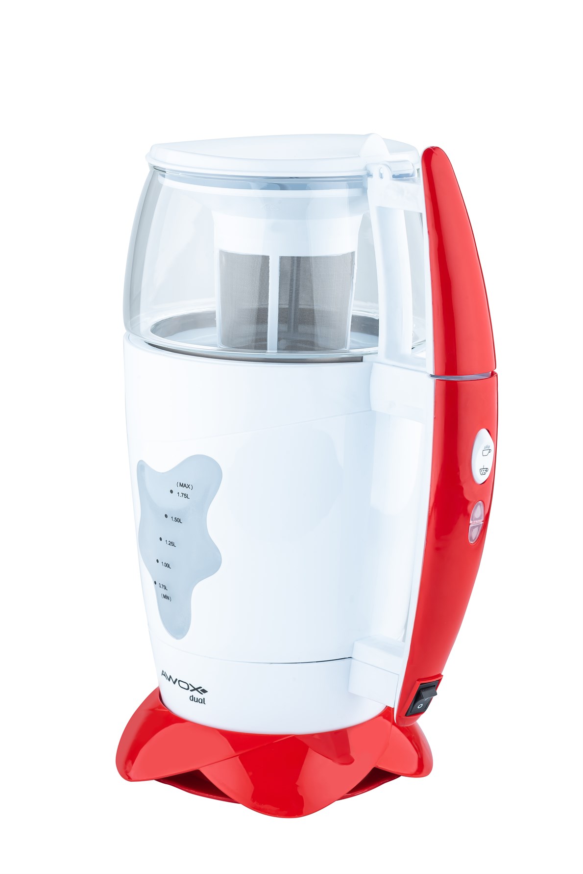 Awox Dual Kırmızı Çay Makinesi