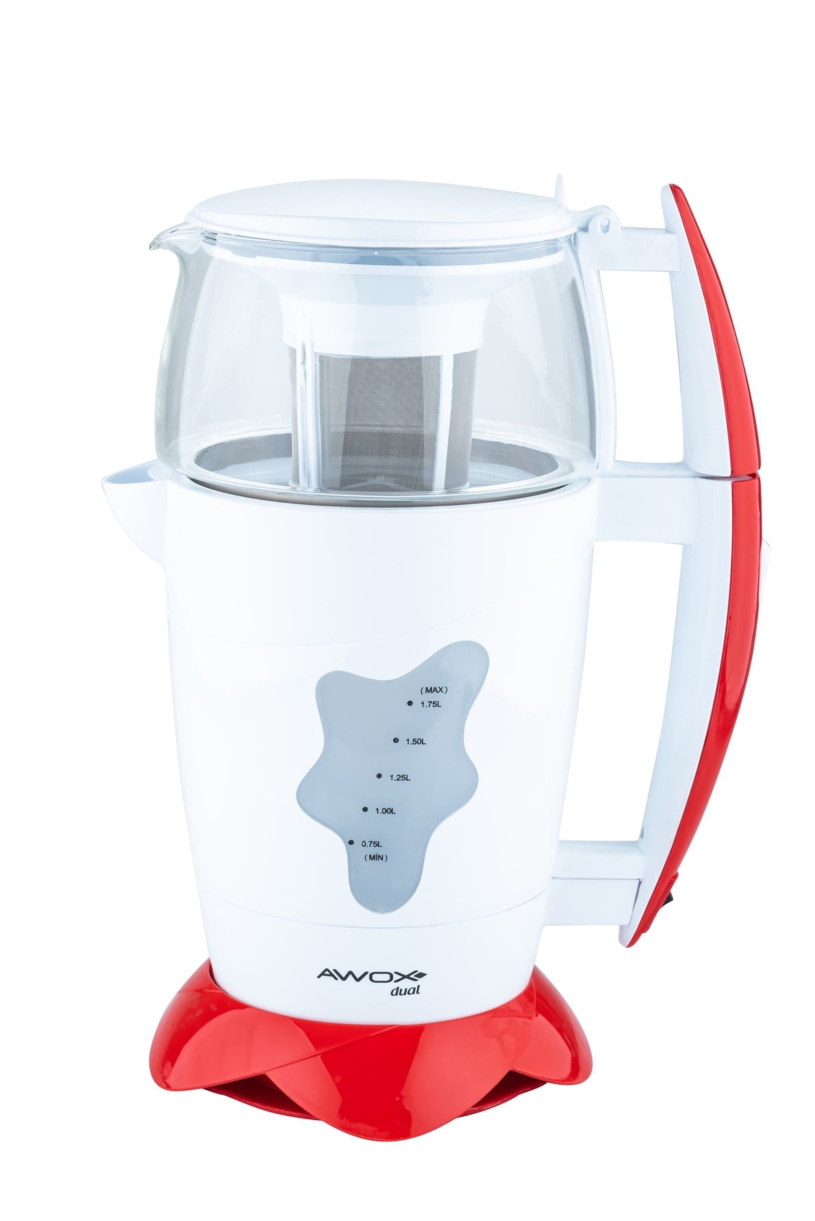 Awox Dual Kırmızı Çay Makinesi