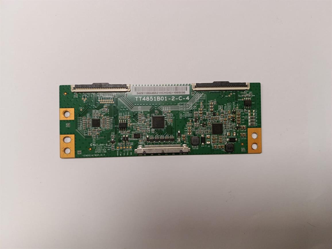 AWOX TV YEDEK PARÇAAWOX 14055ST TELEFOX 55TFH5500 YANDAN 7 TUŞLU TT4851B01-2-C-4  T-CON BOARD