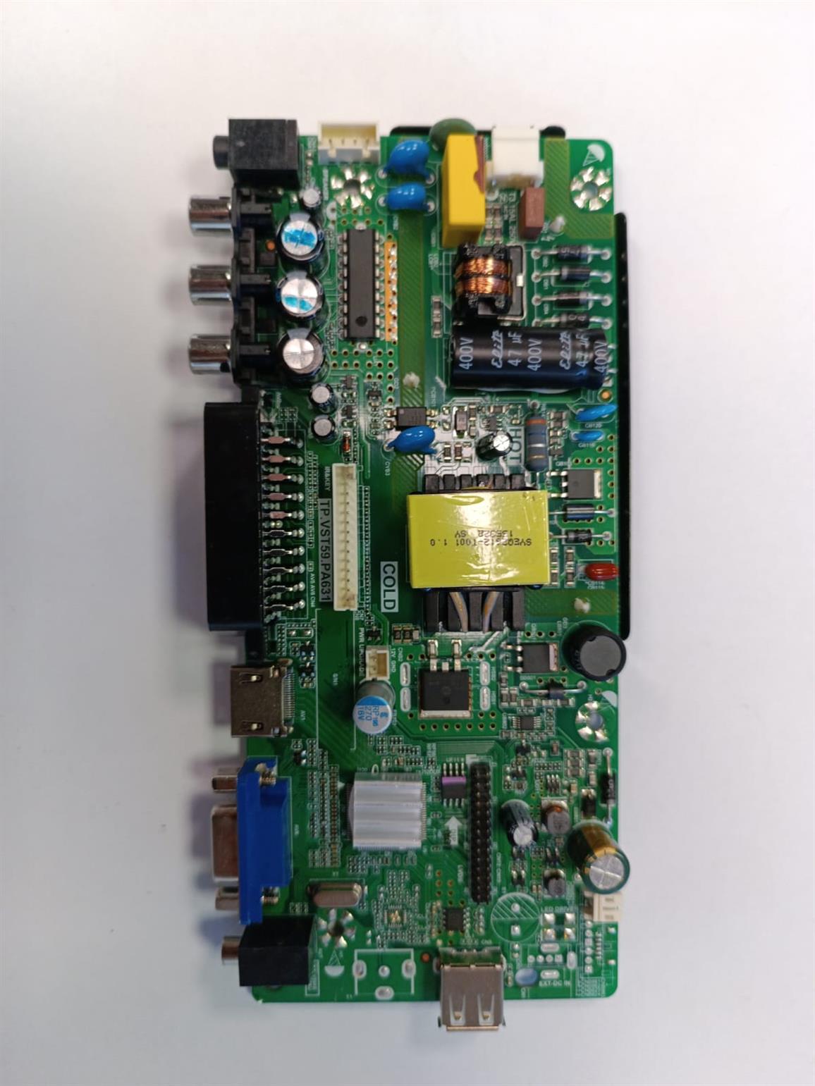 AWOX TV YEDEK PARÇAAWOX 2271 TP.VST59.PA631 21.5D15E 17.11.VST59SP53 UYDUSUZ MAINBOARD