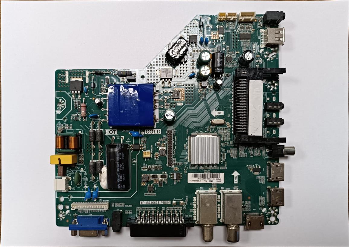AWOX TV YEDEK PARÇAAWOX P40100 TP.MS3463S.P801 L17072595-0A07358 LC390TU1A 65W4 MAINBORD 