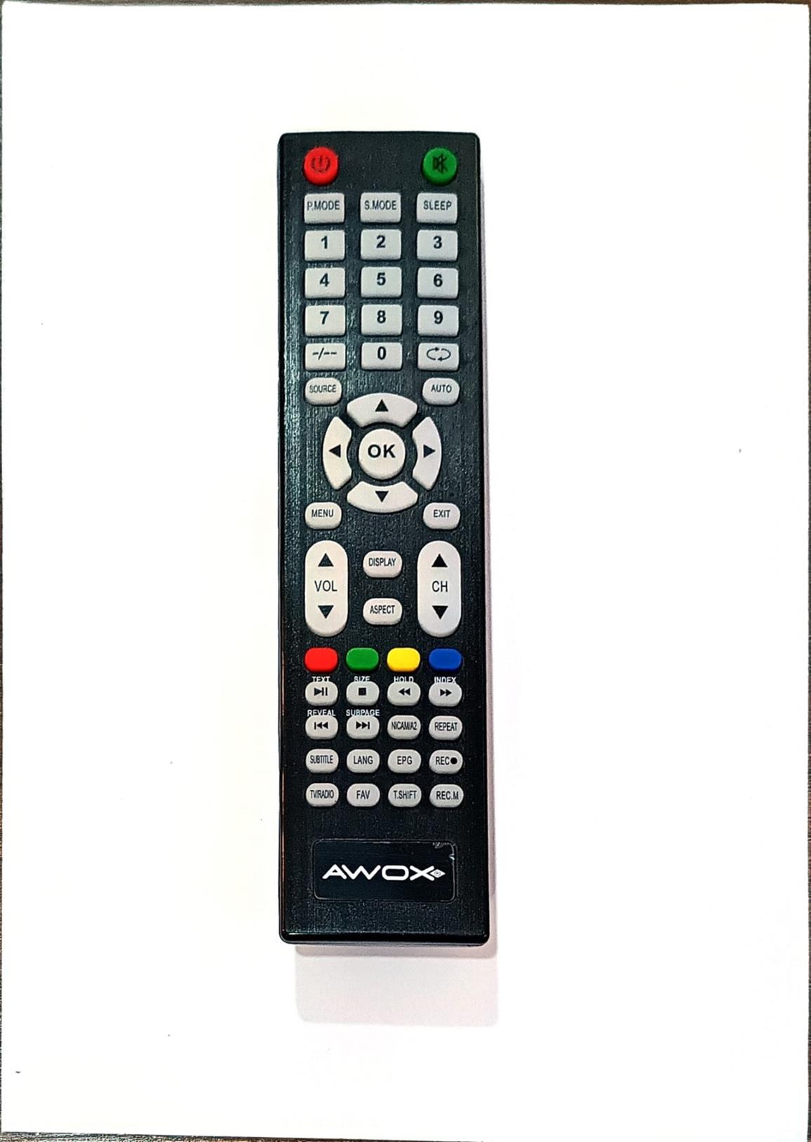 AWOX TV YEDEK PARÇAAWOX U3200STR, U3200STR RIMLESS, 3282ST, U5000STR  UZAKTAN KUMANDA