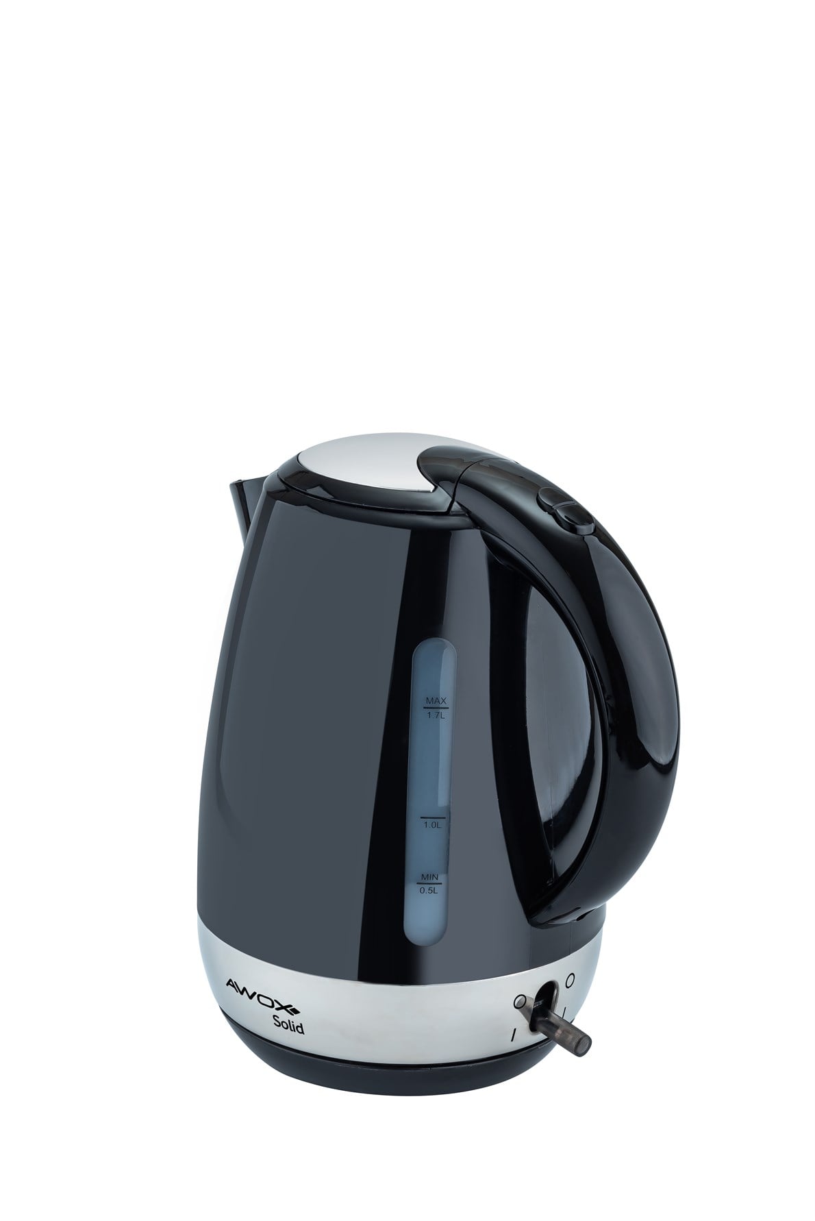 Su IsıtıcıAwox Solid Siyah Kettle