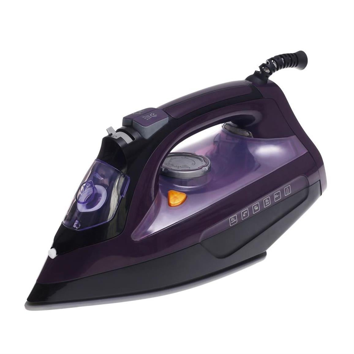 ÜtüSTEAM PLUS BUHARLI ÜTÜ SİYAH-MÜRDÜM