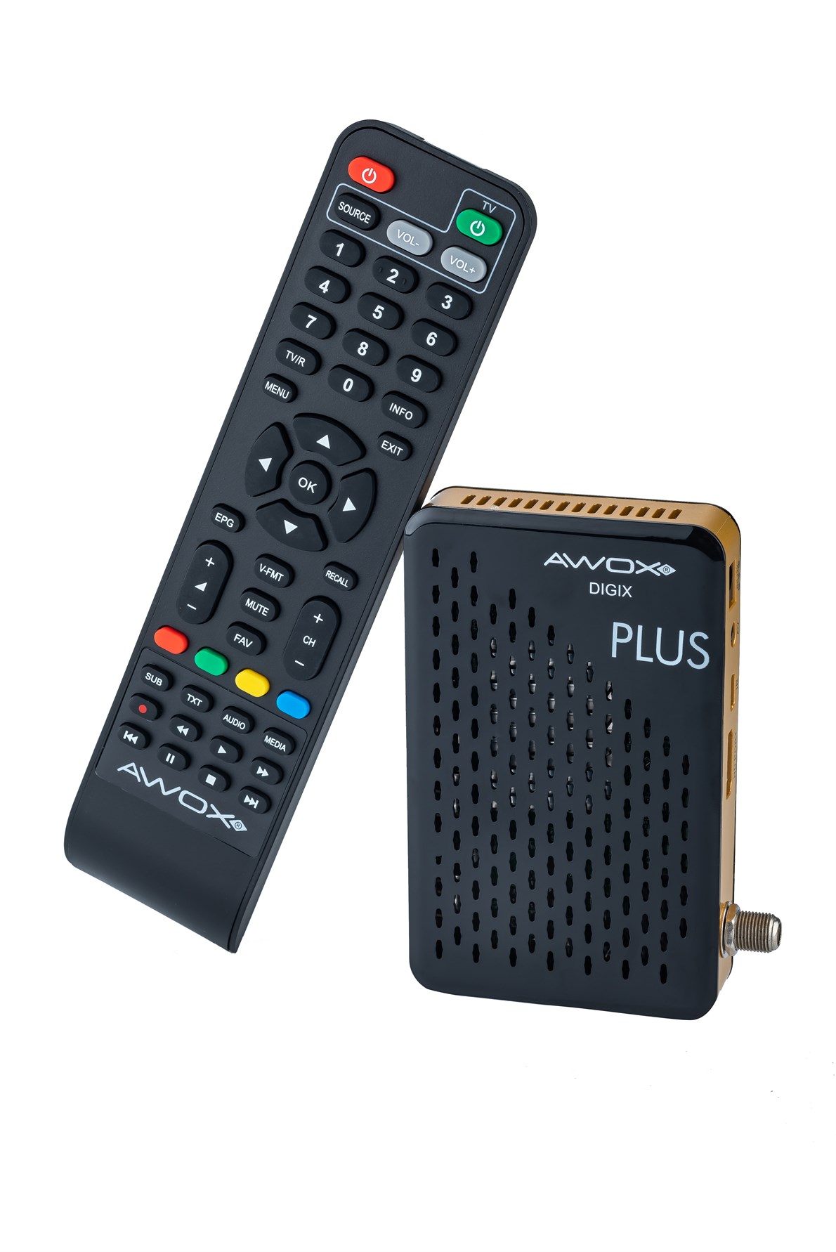 UYDU SİSTEMLERİ AWOX PLUS HD UYDU ALICI SİYAH 