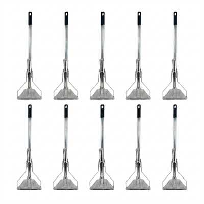 Geniş Metal Yaylı Sap 10'lu 130 Cm