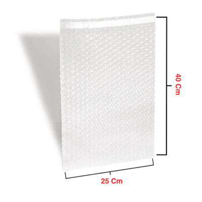 Şeffaf Balonlu Torba 25x40+5 - 50 Adet