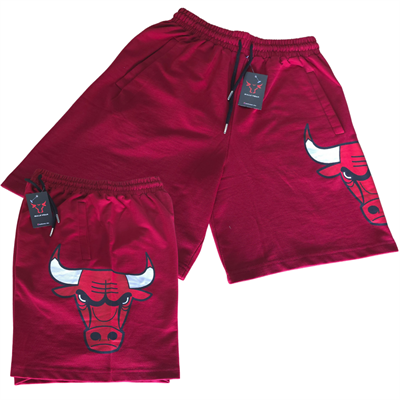 Kıbrıs Şortlar C.Bulls Penye Cotton Şort Kırmızı