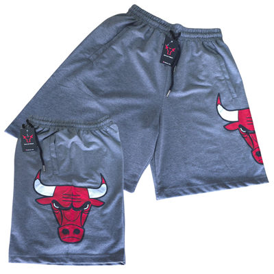 Kıbrıs Şortlar C.Bulls Penye Cotton Şort Gri