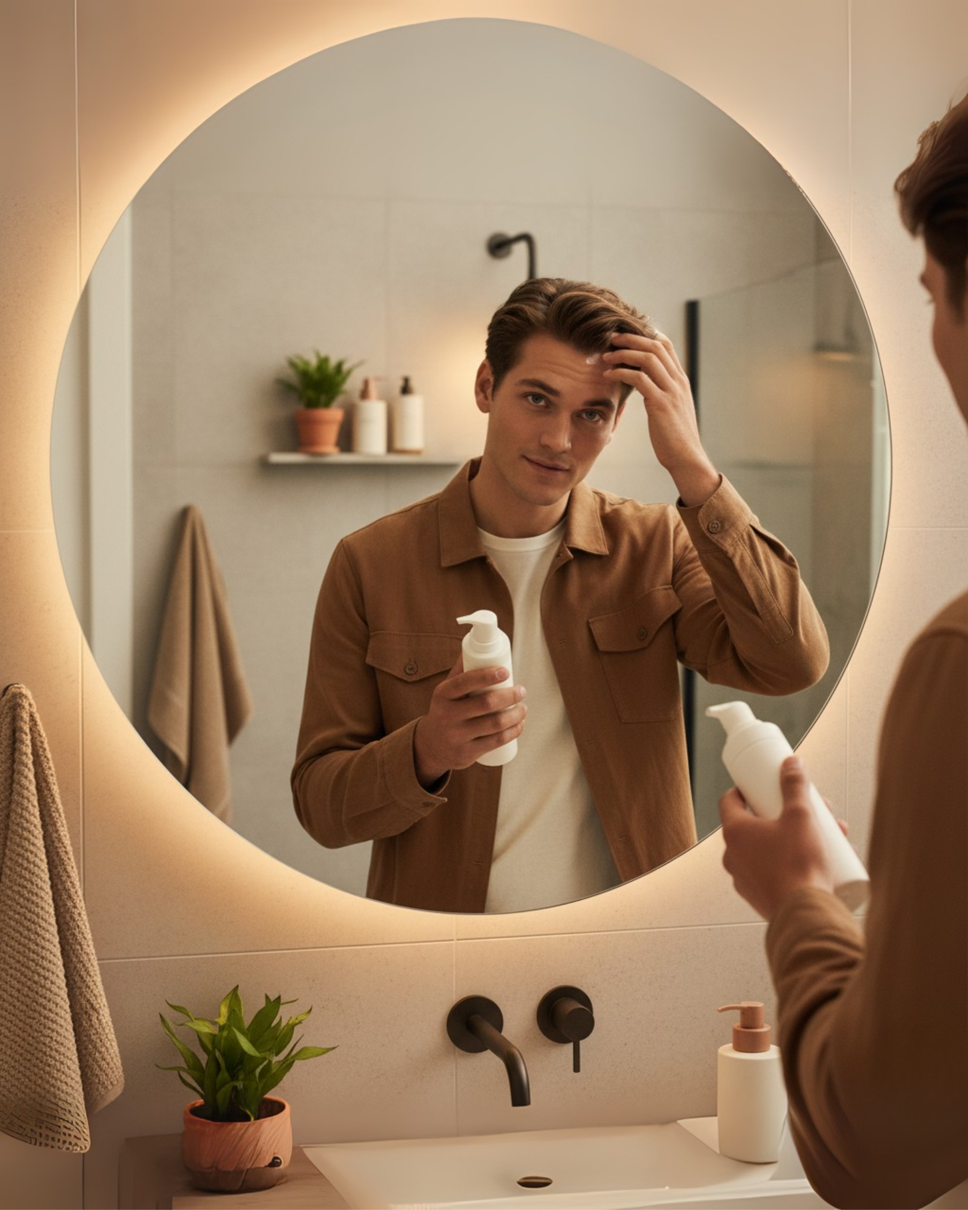 2025 saç şekillendirme trendleri, wax jöle saç köpüğü blog kapak görseli, erkek ve kadın saç stili önerileri