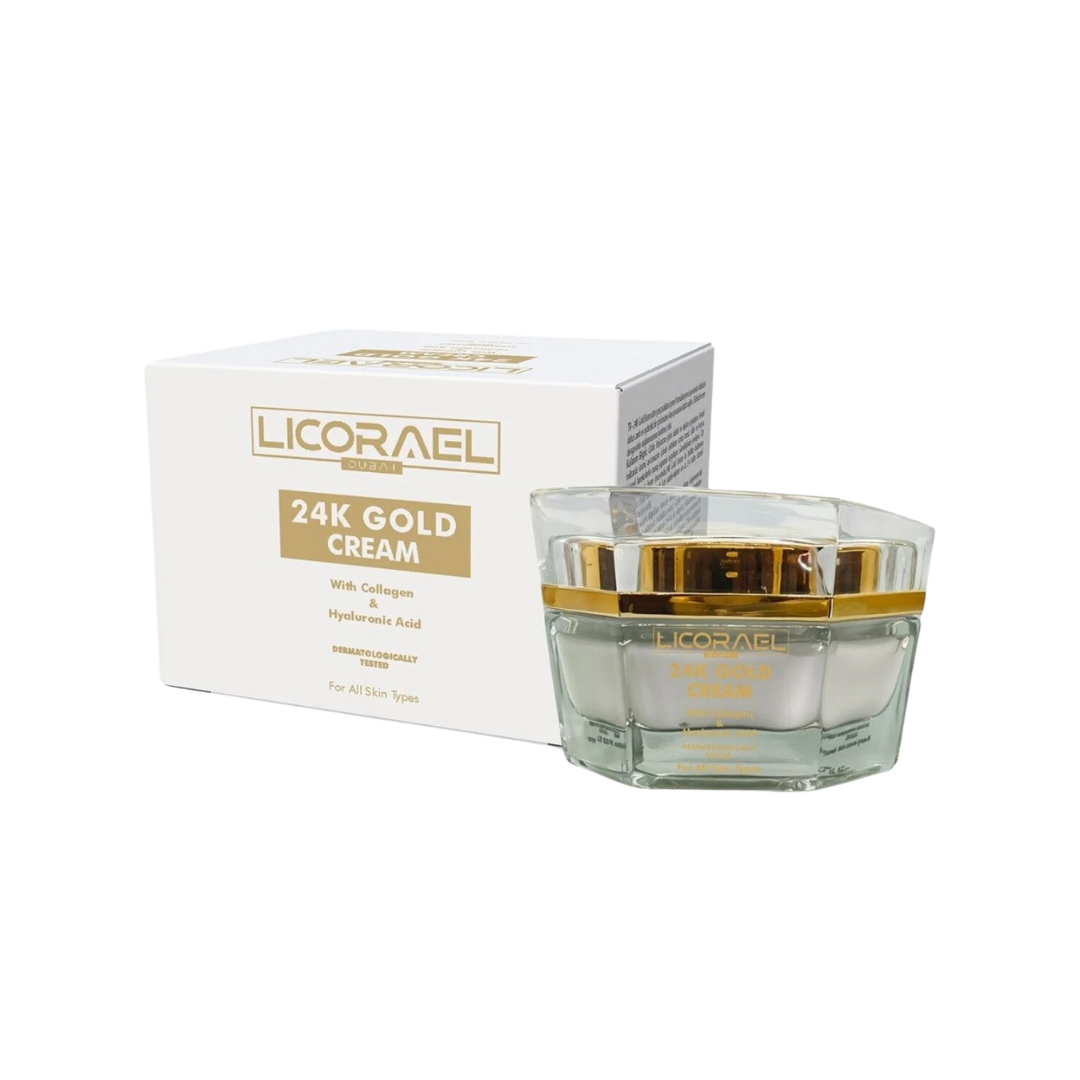 Licorael Dubai 24K Gold Cream 30 ml – Aydınlatıcı & Nemlendirici