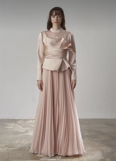 Plissé Dress