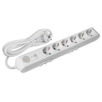Viko Multi-Let Şok Akım Korumalı 1.5 Metre 6lı Priz 90117632