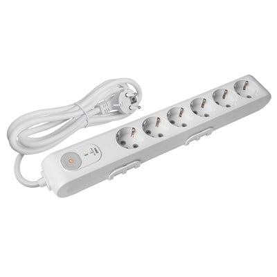 Viko Multi-Let Şok Akım Korumalı 1.5 Metre 6lı Priz 90117632
