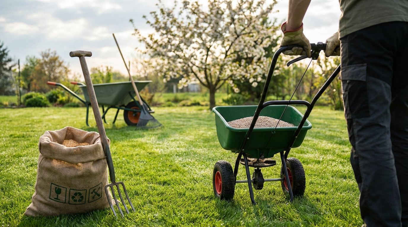 Çim gübresi ve bahçe bakımı rehberi