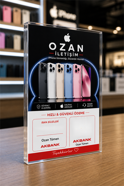 Firmaya ve Kişiye Özel Tanıtım Akrilik Blok