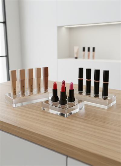 Kozmetik Pleksi Blok – Modern & Minimal Ürün Sergileme Bloğu