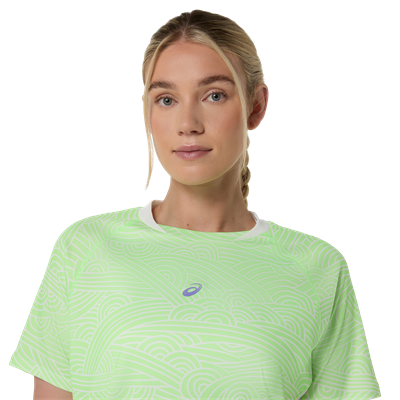 PADEL COURT ALL OVER PRINT SS TOP