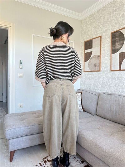 OLİVE VİNTAGE PANTOLON