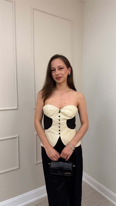 PİLELİ DÜĞME DETAYLI BÜSTİYER