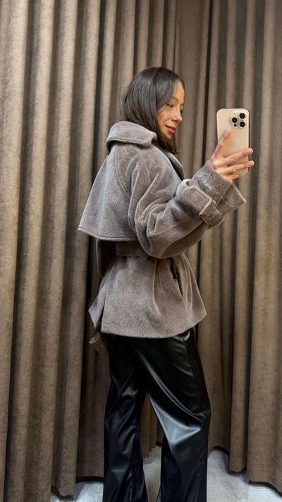 VİZON KUŞAKLI FOX KÜRK KABAN