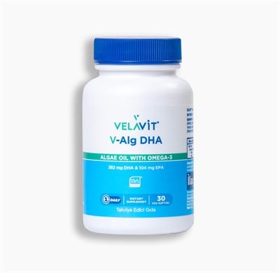 V-Alg DHA - Alg Yağından Elde Edilen DHA ve EPA içeren Takviye Edici Gıda