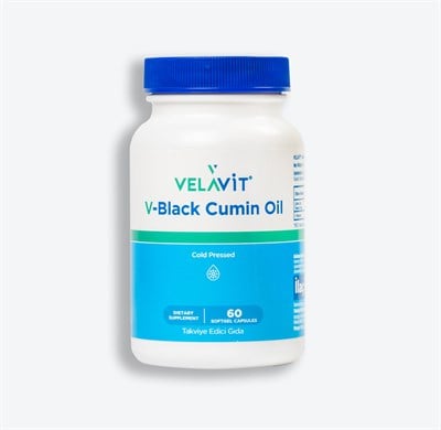 V-Black Cumin Oil - Çörek Otu Yağı Kapsülü - 60 Kapsül