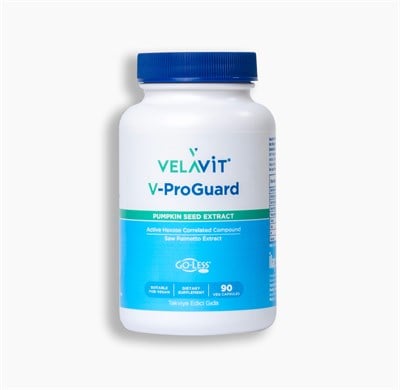 V-Proguard - Aktif Heksoz Korele Bileşik ve Saw Palmetto İçeren Takviye Edici Gıda