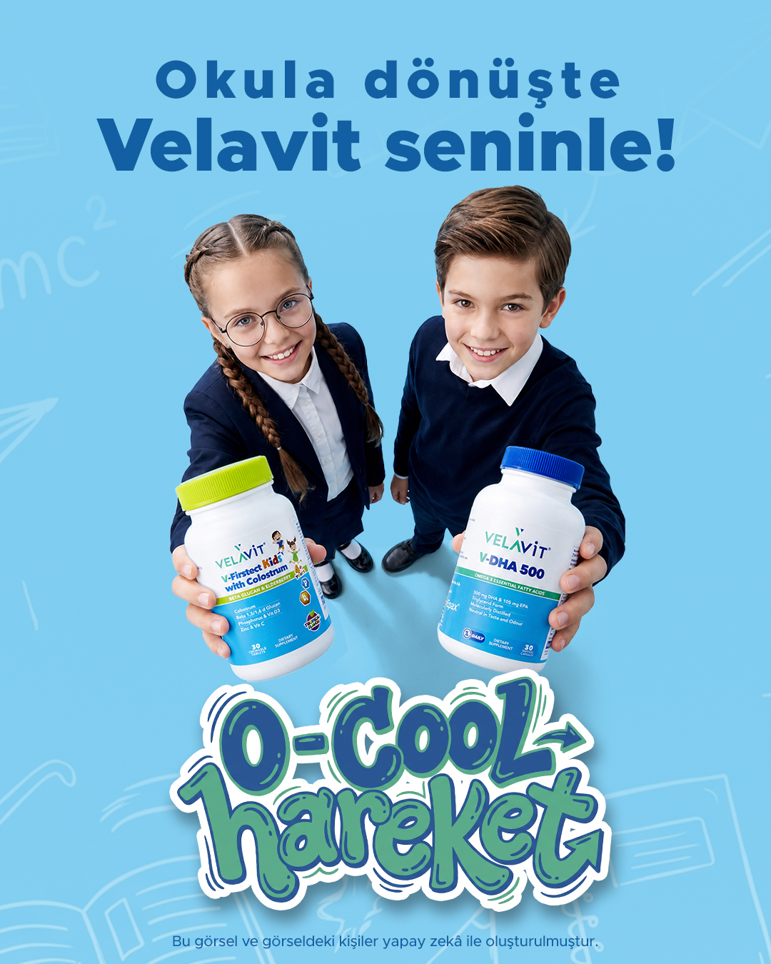 Çocuklar için okula dönüş ürünleri