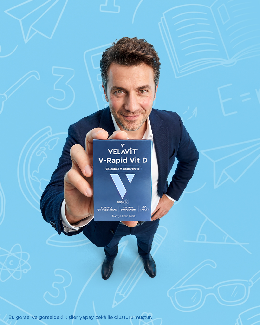 V-Rapid Vit D ürünüyle öğretmen