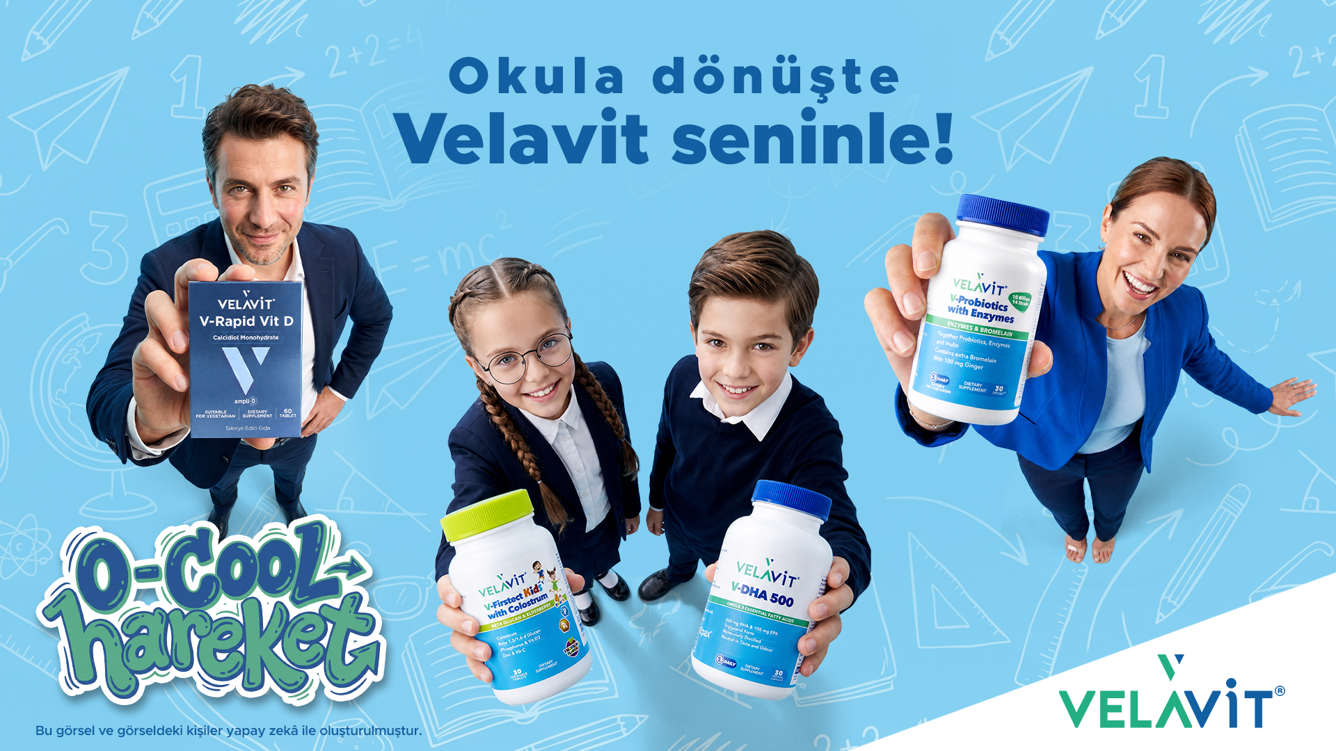 Velavit okula dönüş kampanyası; ebeveynler, öğrenciler ve öne çıkan ürünler