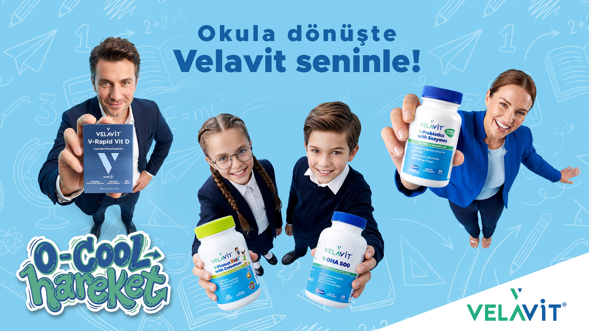 Velavit okula dönüş kampanyası; ebeveynler, öğrenciler ve öne çıkan ürünler