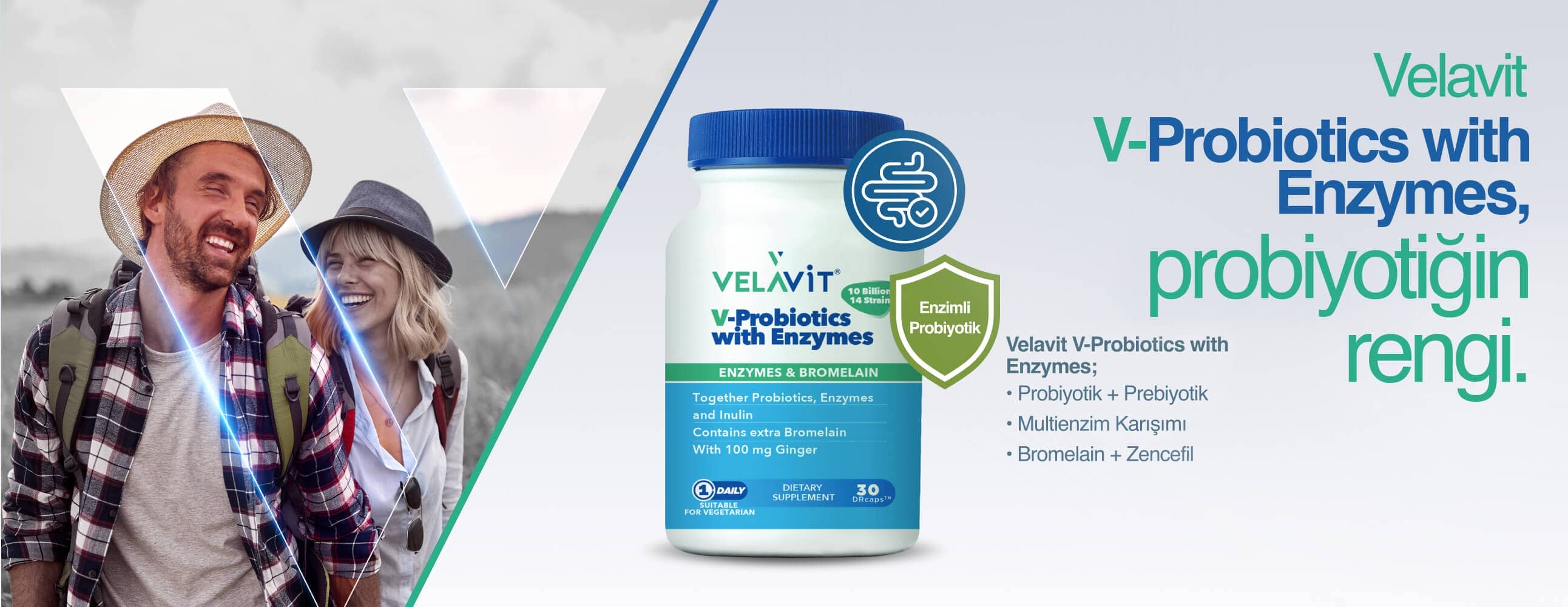 V-Probiotics with Enzymes